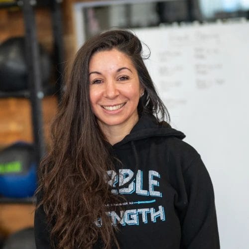 Gina Caplan coach at Marble Strength